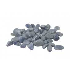 Quartzo Azul Safira Pedra Rolada Semi Preciosa 